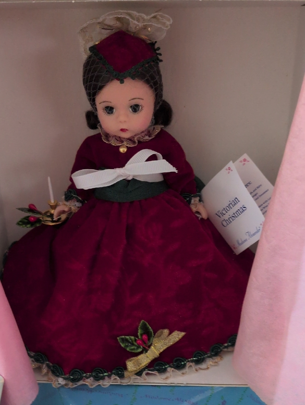 vintage victorian christmas madame alexander foll